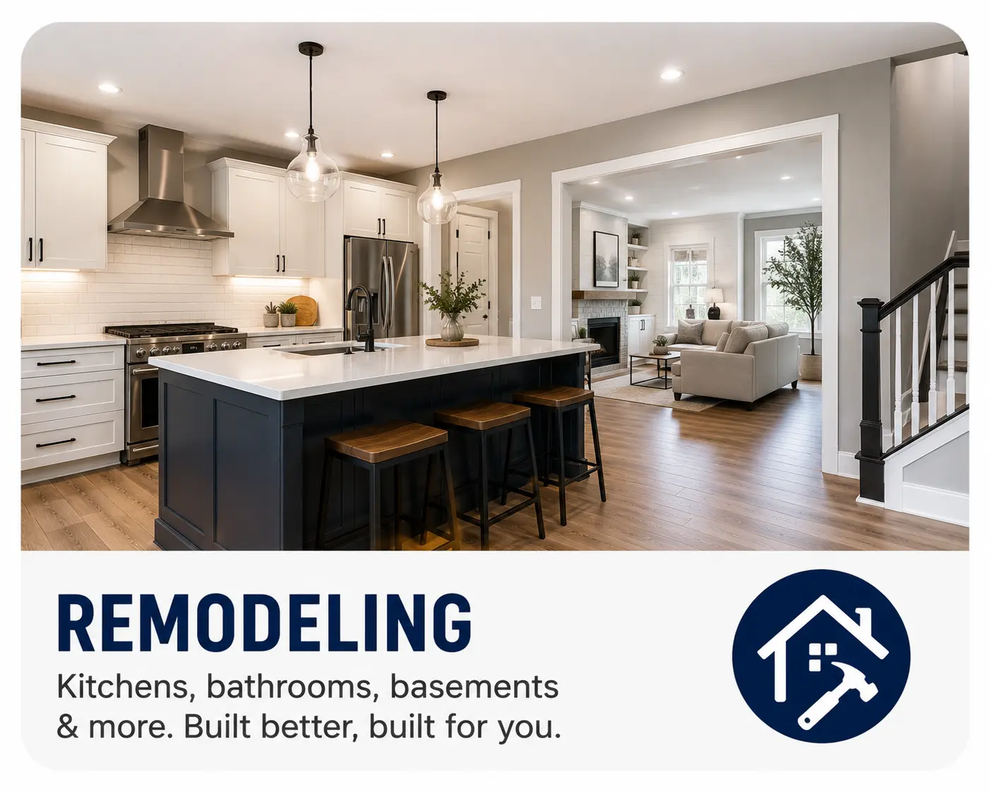 Kitchen and home remodeling services